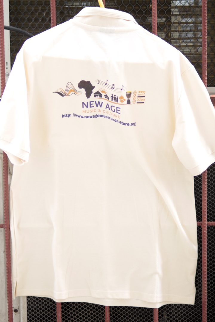 T-shirt New Age Music & Culture — face arrière